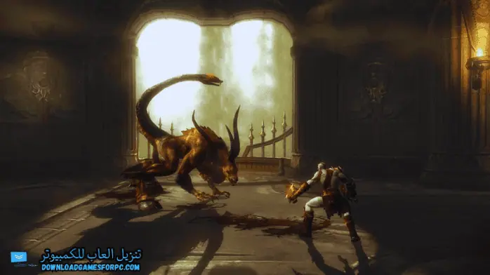 تحميل لعبة god of war 3 للكمبيوتر