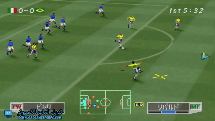 تحميل لعبة اليابانية Winning Eleven 3