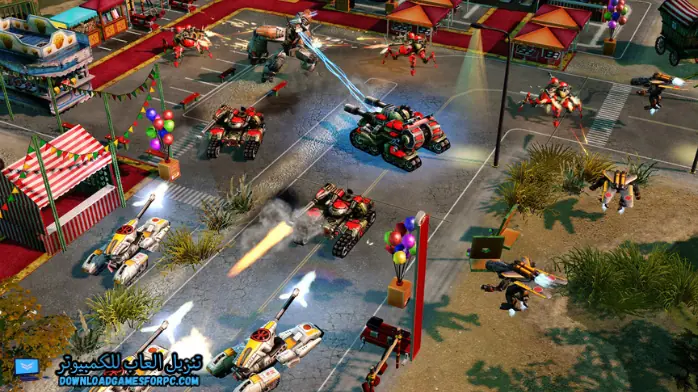 تحميل لعبة red alert 3