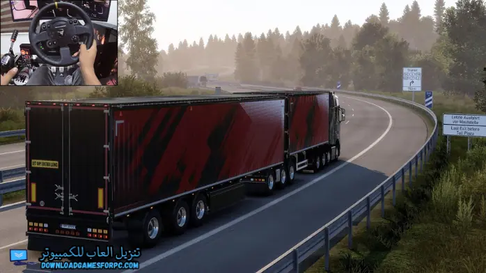 تحميل لعبة euro truck simulator 2 الأصلية للهاتف