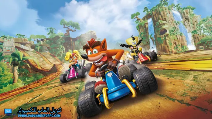 تحميل لعبة كراش Crash Team Racing
