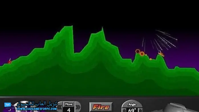 تحميل لعبة الدبابات Pocket Tanks