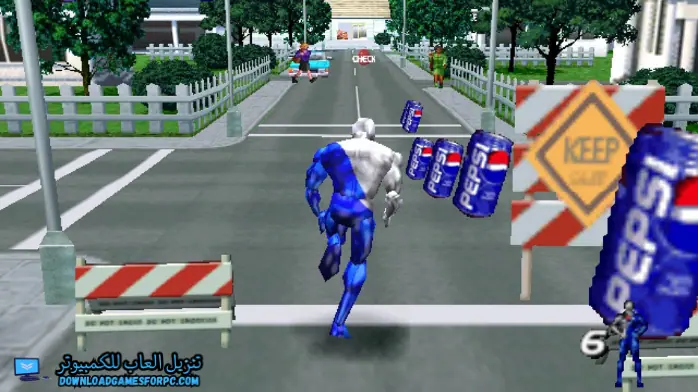 تحميل لعبة Pepsi Man للكمبيوتر