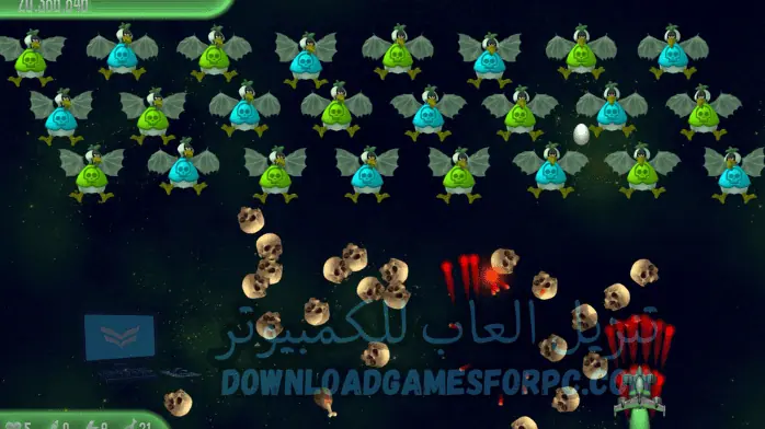 تحميل لعبة chicken invaders 5 كاملة للاندرويد مهكرة