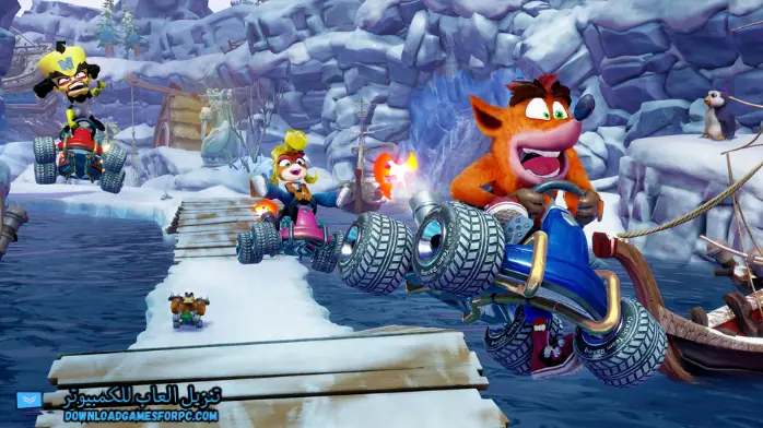 تحميل لعبة كراش Crash Team Racing