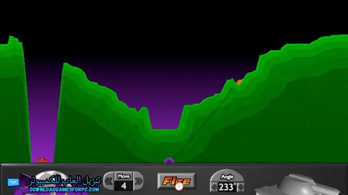 تحميل لعبة الدبابات Pocket Tanks
