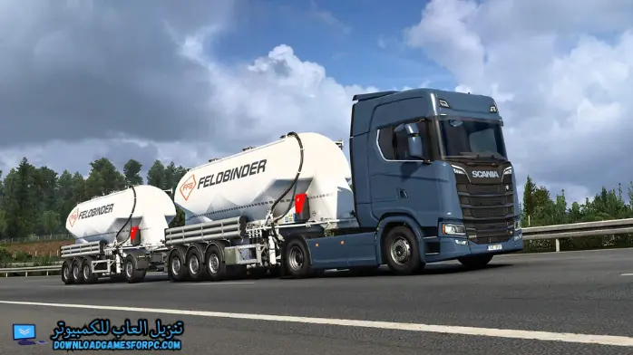 تحميل لعبة Euro Truck Simulator 2 للكمبيوتر