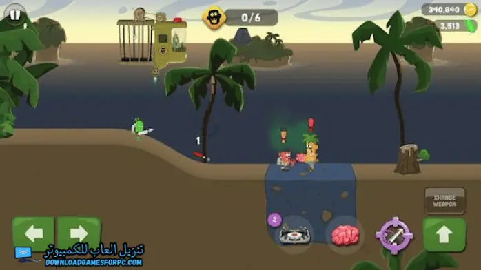 تحميل لعبة زومبي كاتشر مهكرة من ميديا ​​فاير