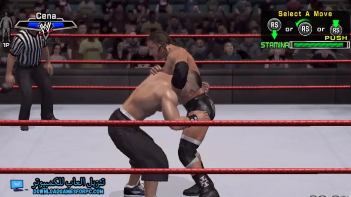 تحميل لعبة wwe 2007
