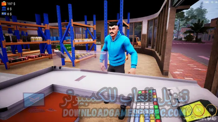 لعبة سوبر ماركت​ للكمبيوتر​