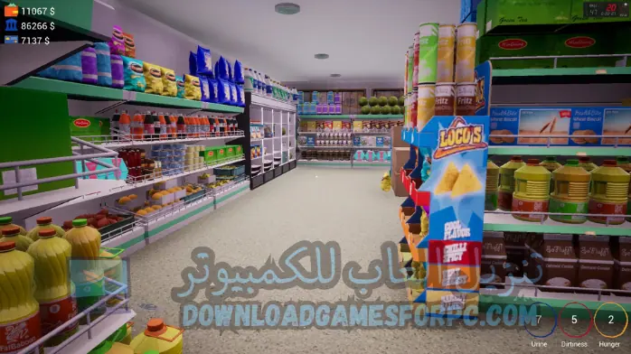 لعبة سوبر ماركت​ للكمبيوتر​