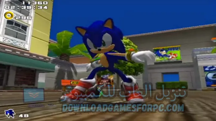 تحميل لعبة سونيك أدفنشر 2
