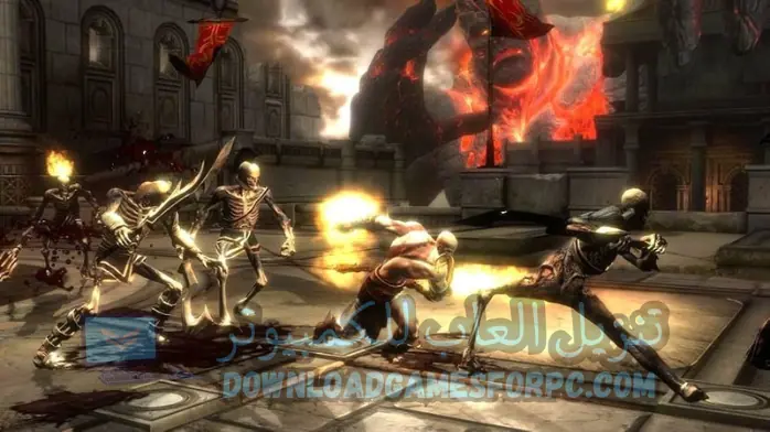 تحميل لعبة God Of War 3 للكمبيوتر كاملة