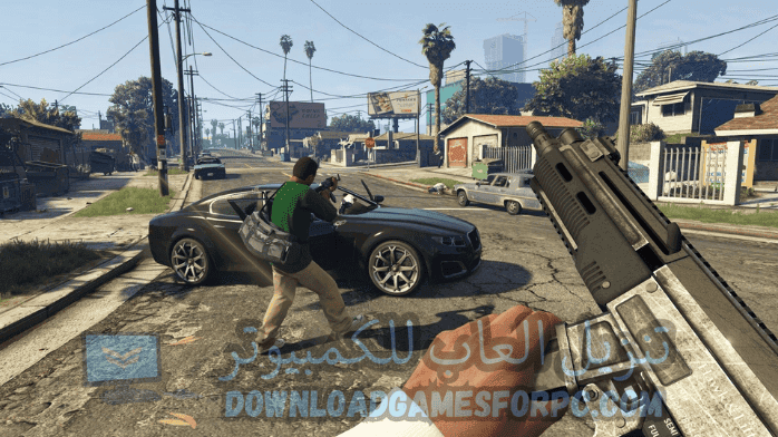 تحميل لعبة GTA v للكمبيوتر بحجم 200 ميجا