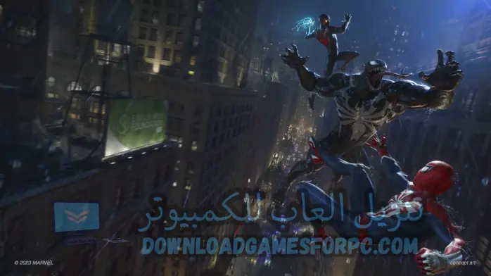 تحميل لعبة مارفل سبايدر مان للكمبيوتر من ميديا فاير